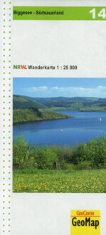 Wandelkaart 14 Biggesee, Südsauerland | GeoMap
