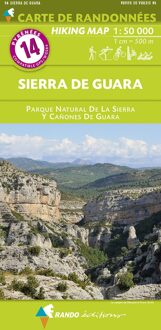 Wandelkaart 14 Sierra de Guara | Rando Editions