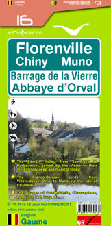 Wandelkaart 16 Pays de la Semois - Florenville | Mini-Ardenne