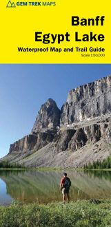 Wandelkaart 17 Banff - Egypt Lake | Gem Trek Maps