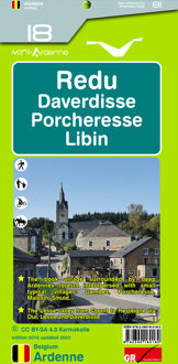 Wandelkaart 18 Redu | Mini-Ardenne
