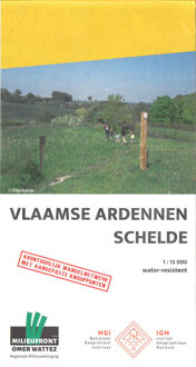 Wandelkaart 185 Vlaamse Ardennen - Schelde | NGI - Nationaal Geografisch Instituut