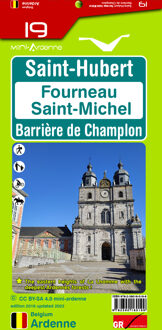 Wandelkaart 19 Saint-Hubert | Mini-Ardenne