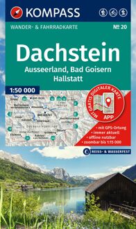 Wandelkaart 20 Dachstein | Kompass