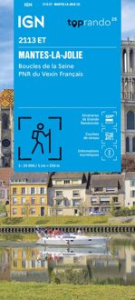 Wandelkaart 2113ET Mantes-la-Jolie / Boucles de la Seine / PNR Vexin Fr. | IGN - Institut Géographique National