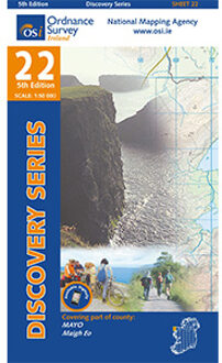 Wandelkaart 22 Discovery Mayo | Ordnance Survey Ireland