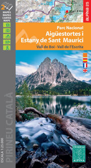 Wandelkaart 23 Parque Nacional de Aigüestortes y Estany de Sant Maurici | Editorial Alpina