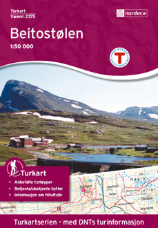 Wandelkaart 2375 Turkart Beitostølen | Nordeca