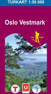 Wandelkaart 2427 Turkart Oslo Vestmark | Nordeca