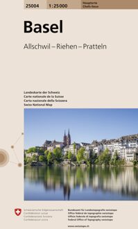 Wandelkaart 25004 Basel | Swisstopo