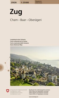 Wandelkaart 25026 Zug | Swisstopo