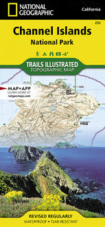 Wandelkaart 252 Channel Islands National Park | National Geographic