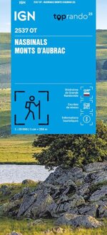 Wandelkaart 2537OT Nasbinals - Monts d'Aubrac | IGN - Institut Géographique National