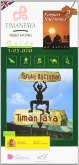 Wandelkaart 3 Timanfaya NP + guide EN | CNIG - Instituto Geográfico Nacional