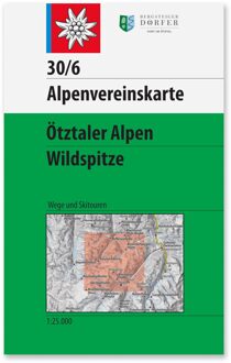 Wandelkaart 30/6 Alpenvereinskarte Ötztaler Alpen - Wildspitze | Alpenverein
