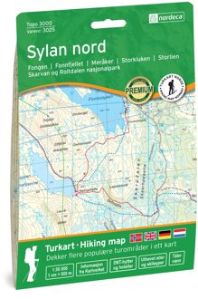 Wandelkaart 3025 Topo 3000 Sylan Nord - noord | Nordeca