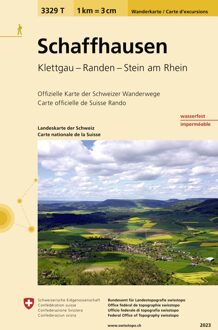 Wandelkaart 3329T Schaffhausen | Swisstopo