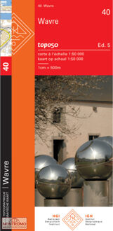 Wandelkaart 40 Topo50 Waver | NGI - Nationaal Geografisch Instituut