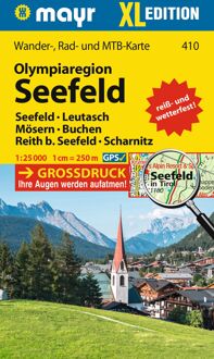 Wandelkaart 410 XL Seelfeld olympiaregion | Mayr