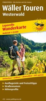 Wandelkaart 413 Wäller Touren - Westerwald | Publicpress