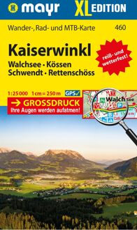Wandelkaart 460 XL Kaiserwinkl | Mayr