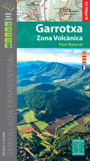 Wandelkaart 49 Garrotxa, zona volcanica | Editorial Alpina
