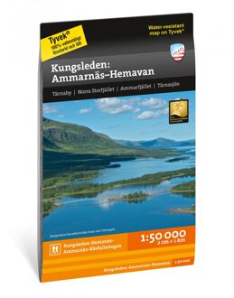 Wandelkaart 5 Fjällkartor 1:50.000 Kungsleden - Ammarnäs - Hemavan | Zweden | Calazo