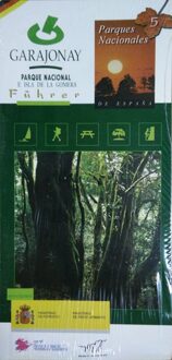 Wandelkaart 5 Parques Nacionales Garajonay Parque Nacional e isla de la Gomera + Duitstalige Gids | CNIG - Instituto Geográfico Nacional