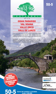 Wandelkaart 50-5 Gran Paradiso | Fraternali Editore
