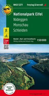 Wandelkaart 5371 Nationalpark Eifel | Freytag & Berndt