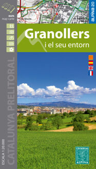 Wandelkaart 57 Granollers | Editorial Alpina