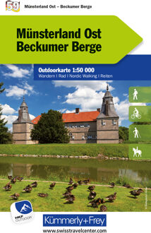 Wandelkaart 59 Outdoorkarte Munsterland Ost - Beckumer Berge | Kümmerly & Frey