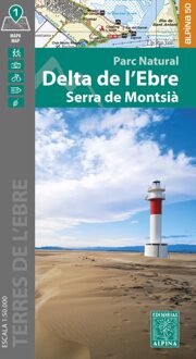 Wandelkaart 65 Ebro delta - Delta de l'Ebre, Serra de Montsia | Editorial Alpina