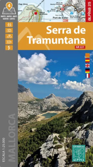 Wandelkaart 69 Serra de Tramuntana + GR-221 | Editorial Alpina