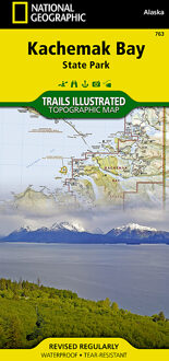 Wandelkaart 763 Kachemak Bay State Park | National Geographic