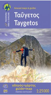 Wandelkaart 8.1 Mt. Taygetos - Peloponnesos | Anavasi