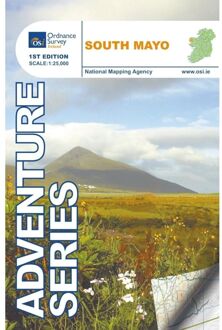 Wandelkaart Adventure Series Mayo South | Ordnance Survey Ireland
