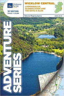 Wandelkaart Adventure Series Wicklow Central | Ordnance Survey Ireland