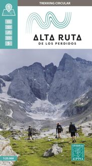 Wandelkaart Alta Ruta los Perdidos | Editorial Alpina
