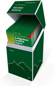 Wandelkaart BOX3 Kärnten - Osttirol set met 17 wandelkaarten | Freytag & Berndt