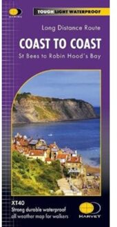 Wandelkaart Coast to Coast | Harvey Maps