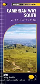 Wandelkaart Cumbria Way South XT40 | Harvey Maps