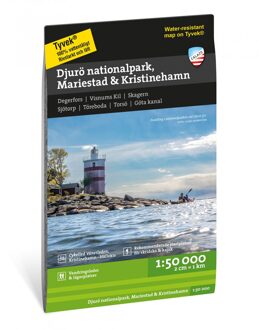 Wandelkaart - Fietskaart Terrängkartor Djurö nationalpark, Mariestad & Kristinehamn | Zweden | Calazo