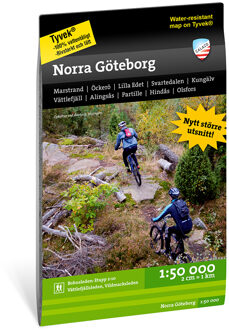 Wandelkaart - Fietskaart Terrängkartor Norra Göteborg - westkust Zweden | Zweden | Calazo