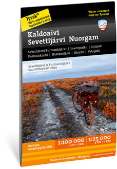 Wandelkaart Fjällkartor 1:100.000 Kaldoaivi Sevettijärvi Nuorgam | Finland | Calazo