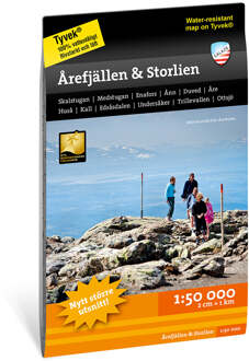 Wandelkaart Fjällkartor 1:50.000 Årefjällen & Storlien | Zweden | Calazo