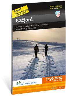 Wandelkaart Fjällkartor 1:50.000 Kåfjord | Noorwegen | Calazo