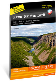 Wandelkaart Fjällkartor 1:50.000 Kevo Paistunturit | Finland | Calazo