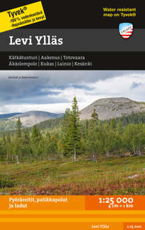 Wandelkaart Fjällkartor 1:50.000 Levi Ylläs | Finland | Calazo