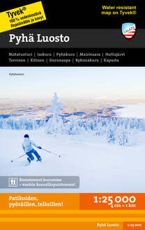 Wandelkaart Fjällkartor 1:50.000 Pyhä Luosto | Finland | Calazo